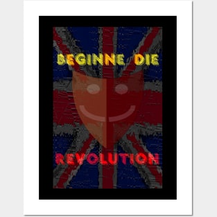 Beginne Die Revolution Posters and Art